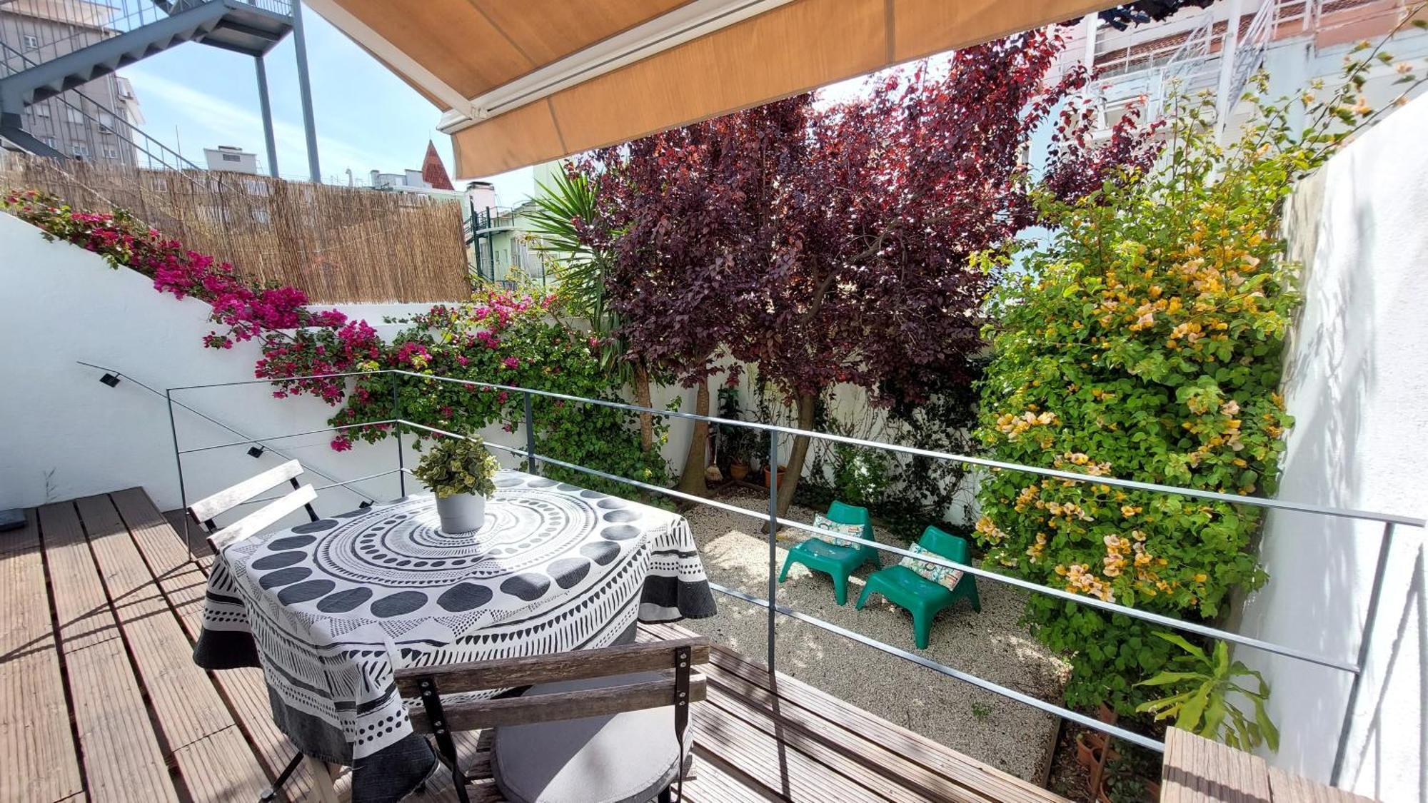 ליסבון Apartment With Private Garden - Central Location מראה חיצוני תמונה
